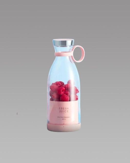 Electric Portable Mini Juicer Bottle - 4 Blades