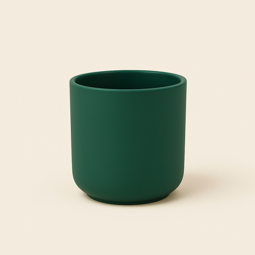 Tima Deep Green Ceramic Pot