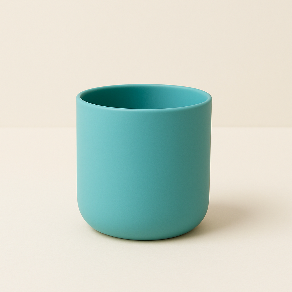Tima Aqua Blue Ceramic Pot
